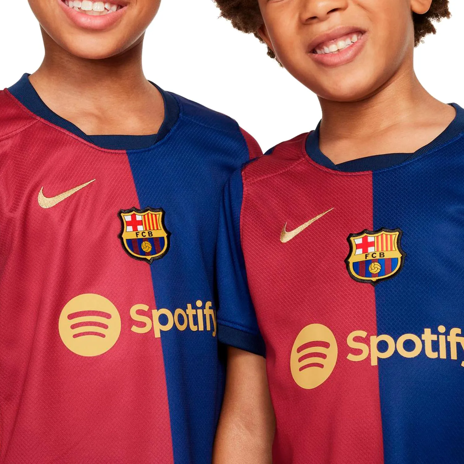 Equipación Nike Barcelona niño 2024 2025 DF Stadium UCL