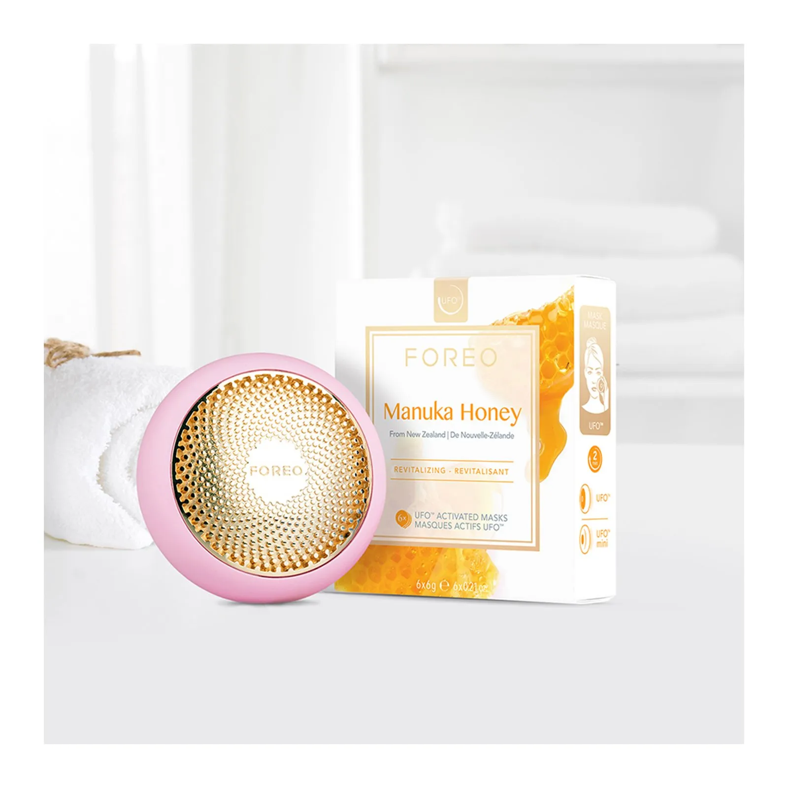 FOREO UFO Mascarilla de miel de manuka x 6