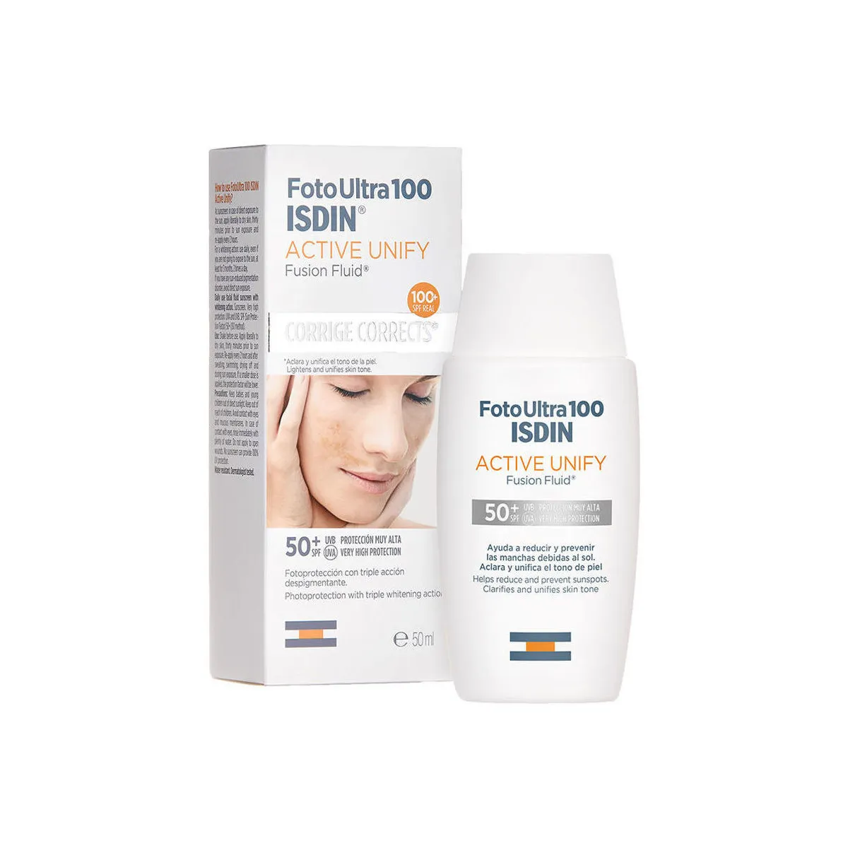 Foto Ultra 100 Active Unify Fusion Fluid Spf50+