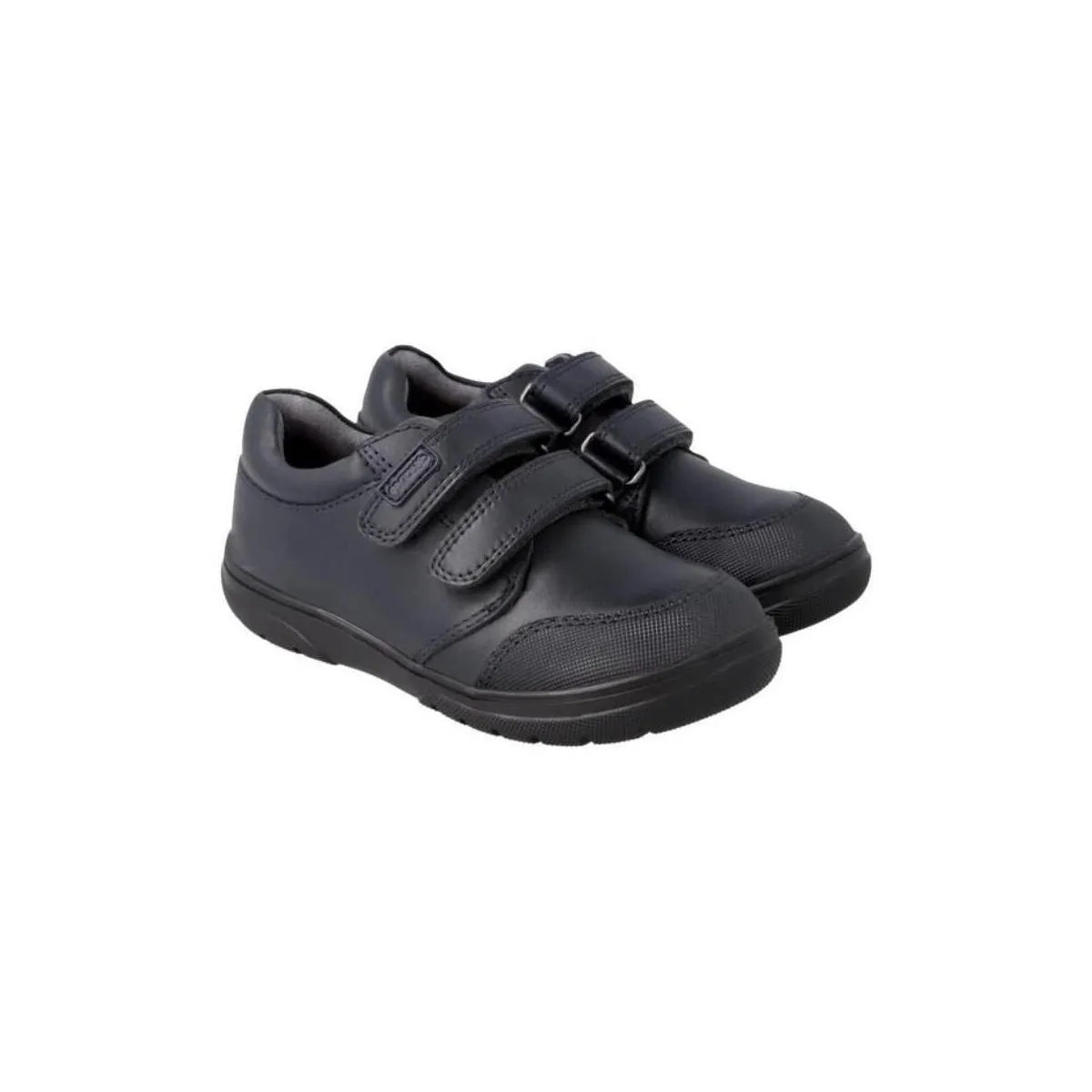 GARVALIN ZAPATO COLEGIAL DOS VELCROS NIÑO