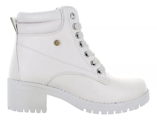 Gio Bota Casual Piel Blanco Mujer 78939