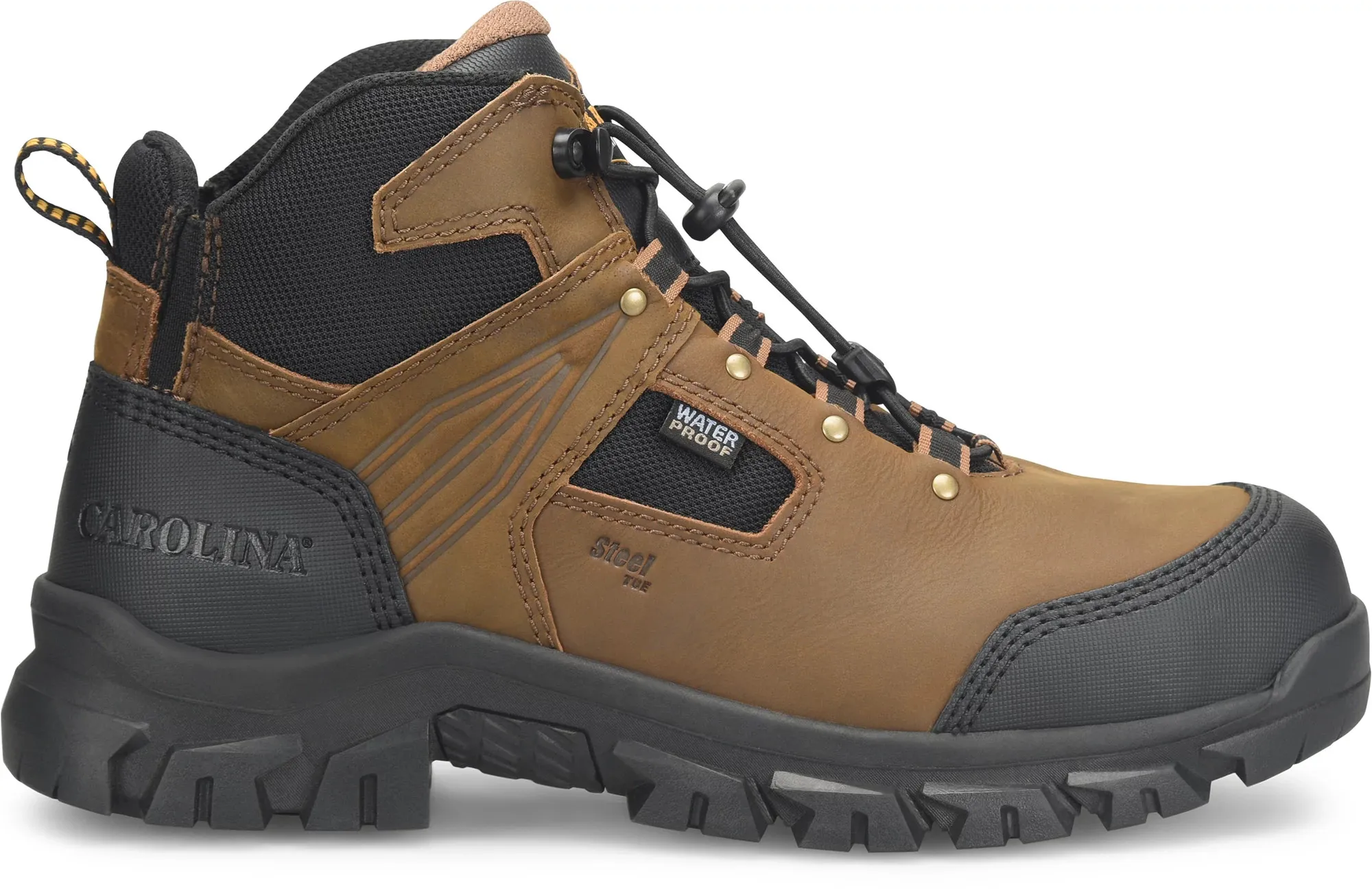 Gruntz Men's 5" Ez-On Steel Toe Hiker