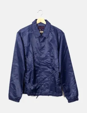 H&M Impermeable azul marino