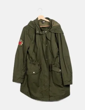 H&M Parka casual verde