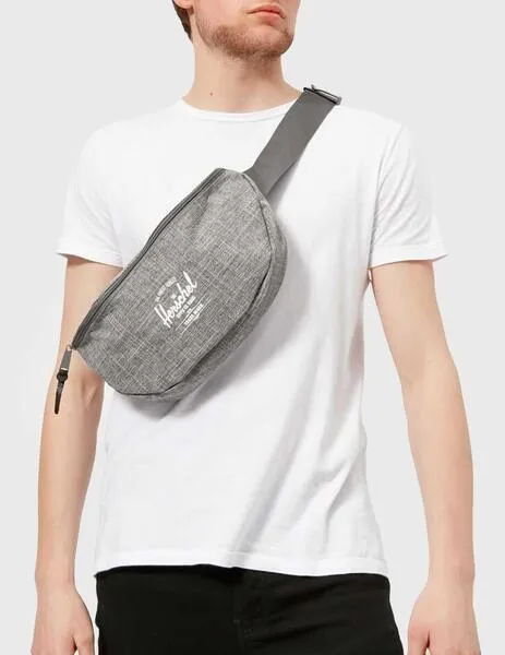 Herschel Sixteen-Raven Crosshatch Riñonera gris unisex