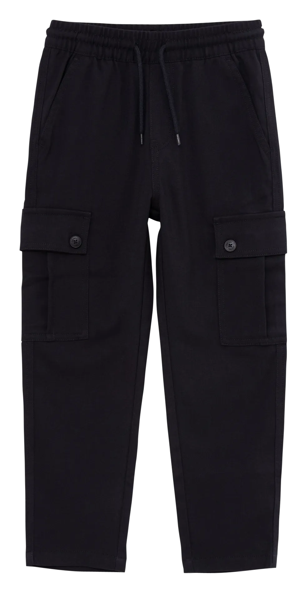 IKKS JUNIOR Pantalón ancho estilo cargo en negro