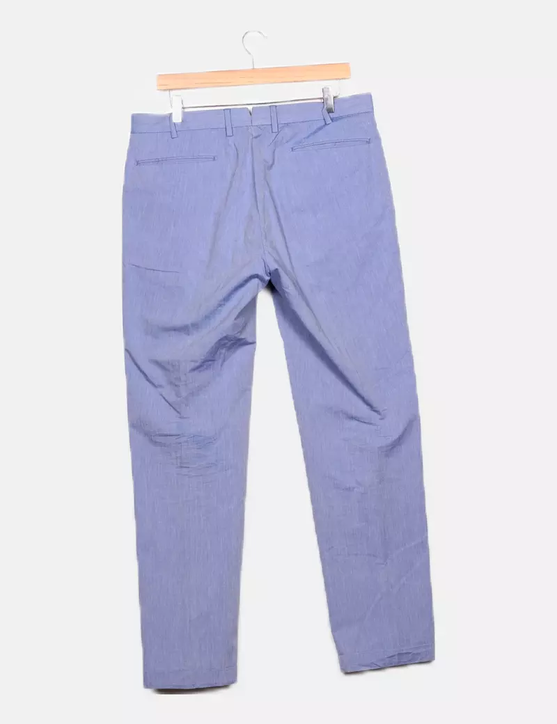 Incotex Pantalón azul sastre