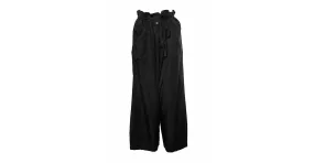 Issey Miyake, pantalón de cintura alta Negro 