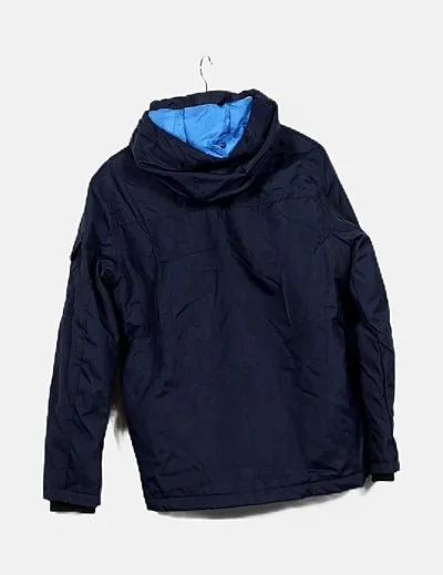 Jack & Jones Impermeable azul