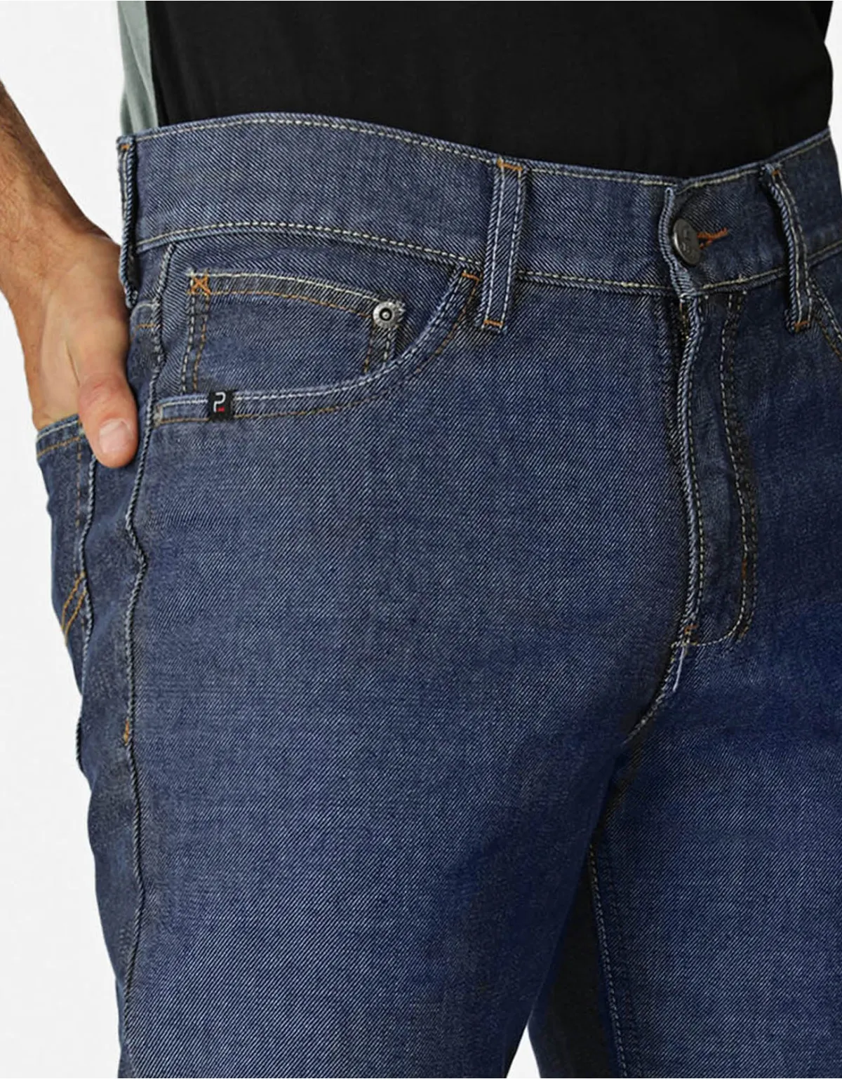 Jean New farfan slim fit azul