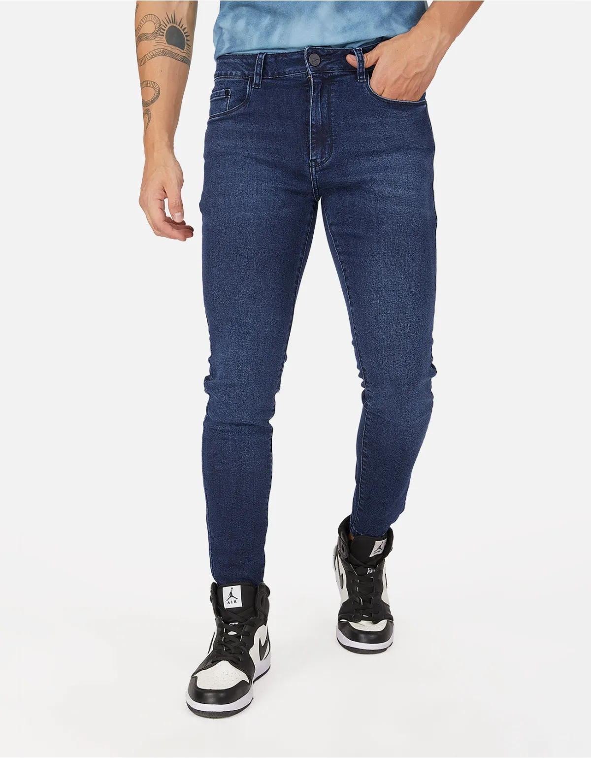 Jean skinny azul pd