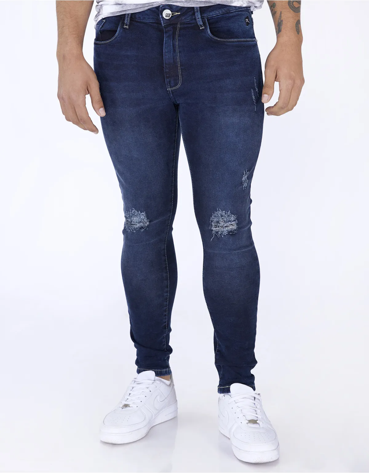 Jean skinny azul