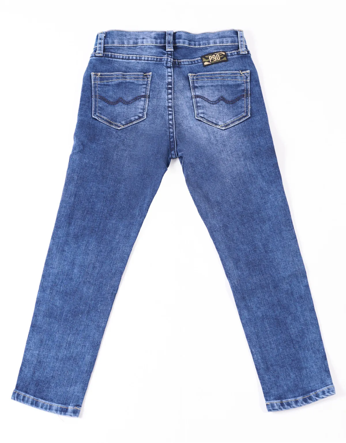 Jean slim fit azul