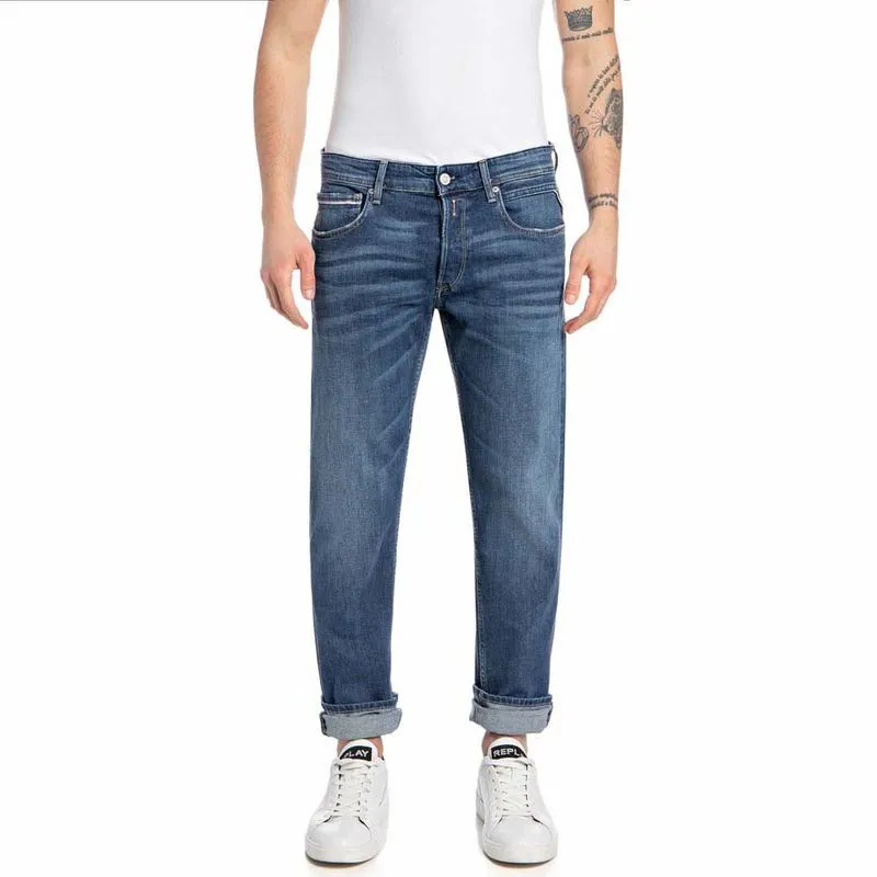 Jean Stretch Para Hombre Grover Replay 48125