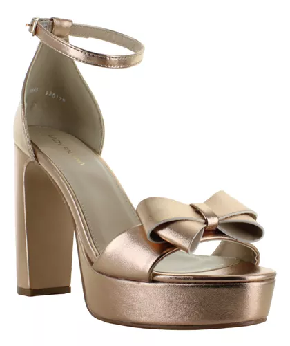 Lady Paulina Zapatilla Plataforma Moño Elegante Mujer 90080