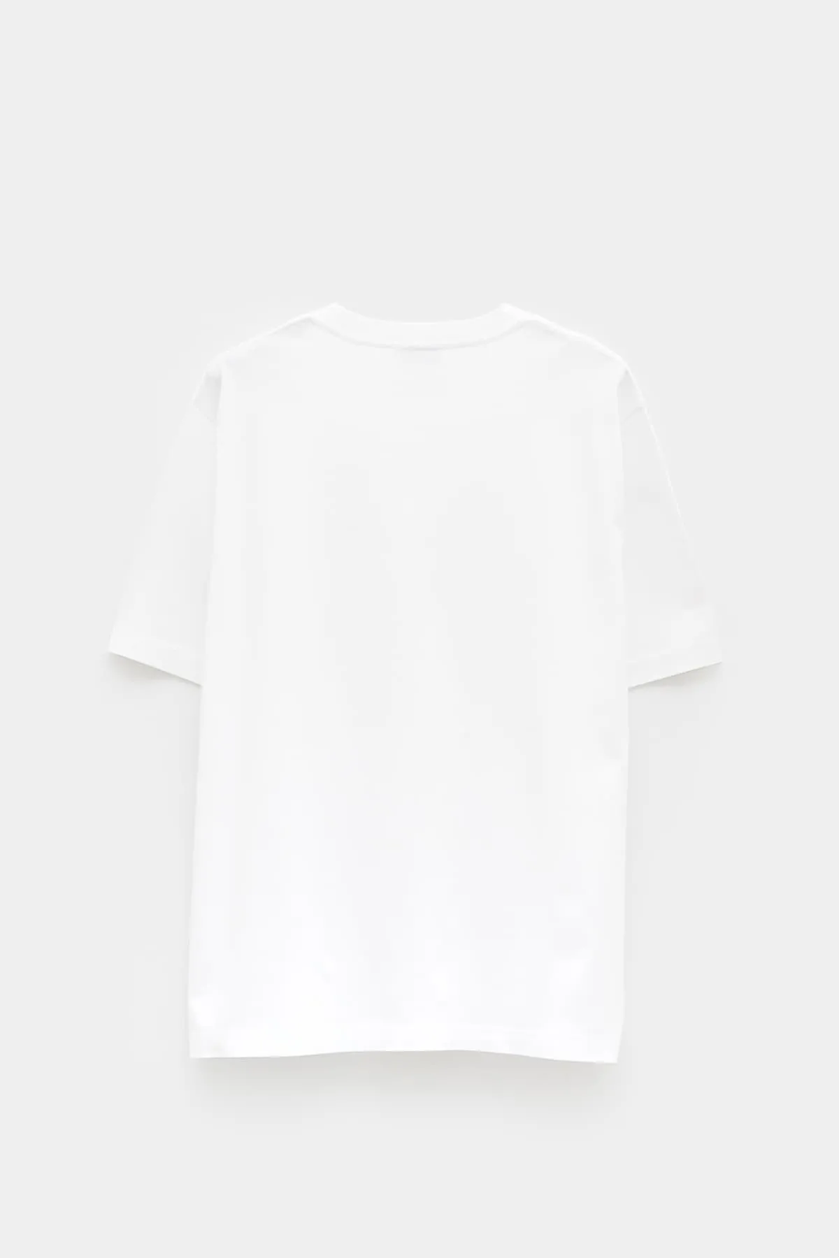 LANVIN WHITE CLASSIC EMBRODERY LOGO T-SHIRT