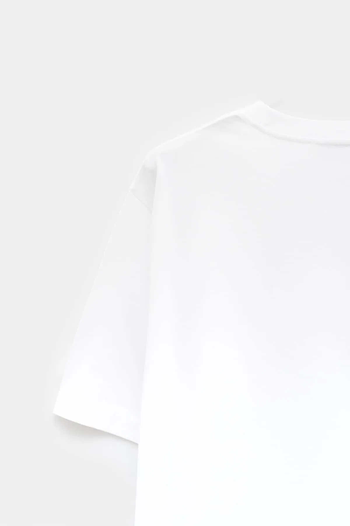 LANVIN WHITE CLASSIC EMBRODERY LOGO T-SHIRT