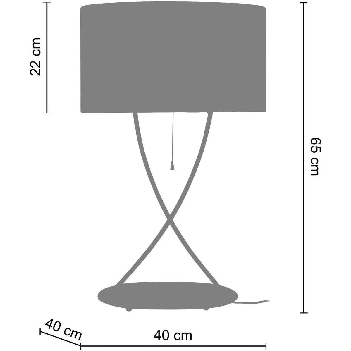 lámpara de la sala de estar rectangular metal aluminio y blanco