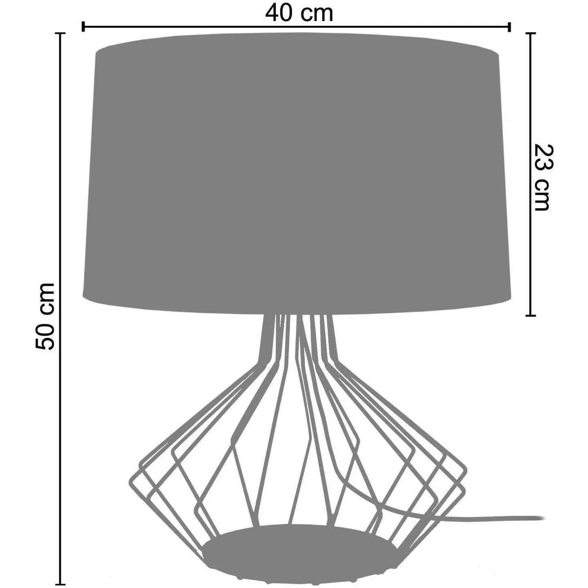 lámpara de la sala de estar redondo metal aluminio y negro