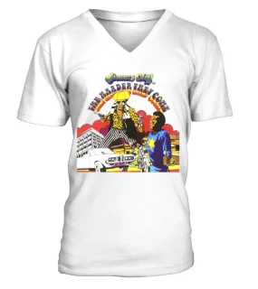 M500-174-WT. Jimmy Cliff and Various Artists, 'The Harder They Come Original Soundtrack' Camiseta cuello en V Unisex