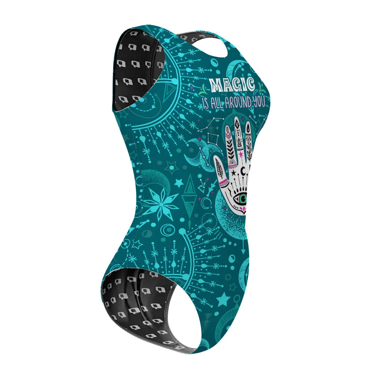 Magic Is All Around You - Women's Waterpolo Swimsuit Classic Cut