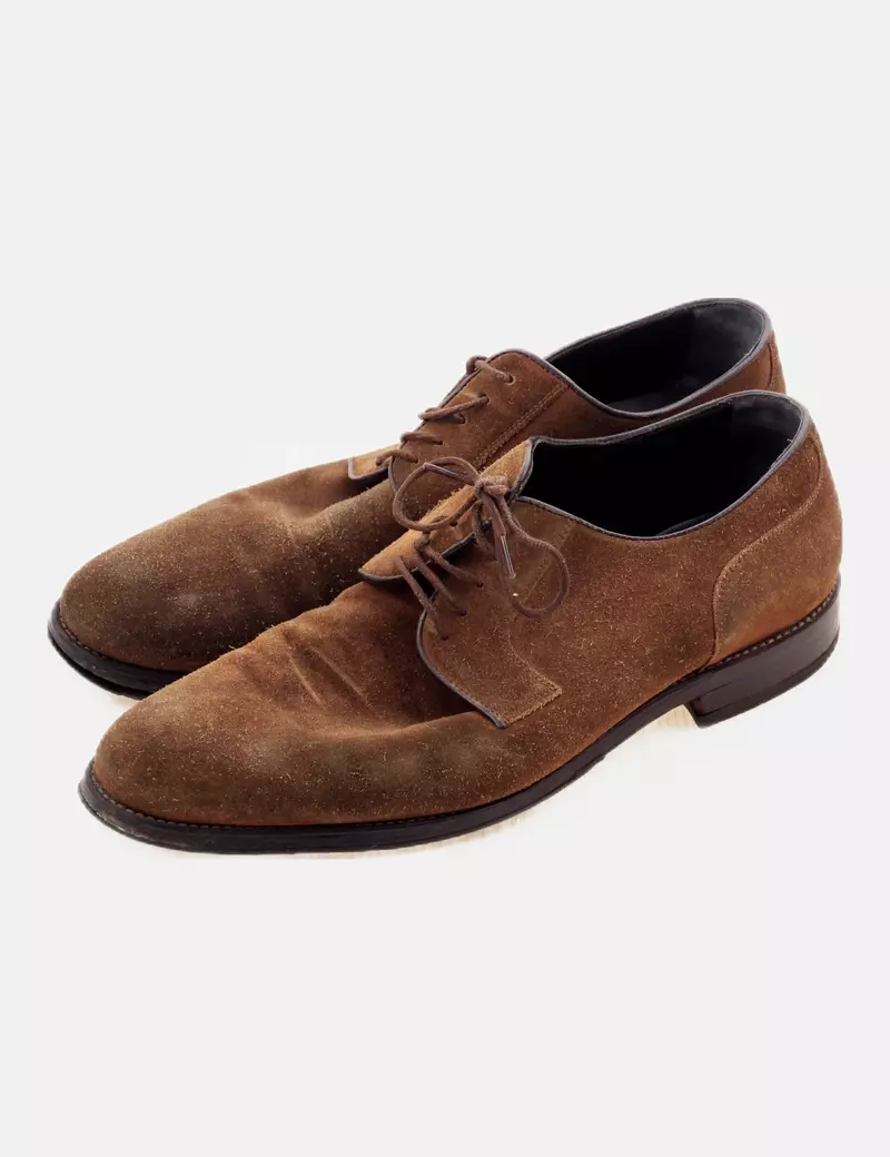 Massimo Dutti Zapato marrón básico