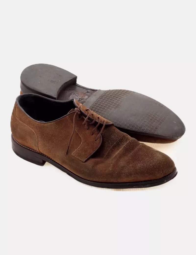 Massimo Dutti Zapato marrón básico