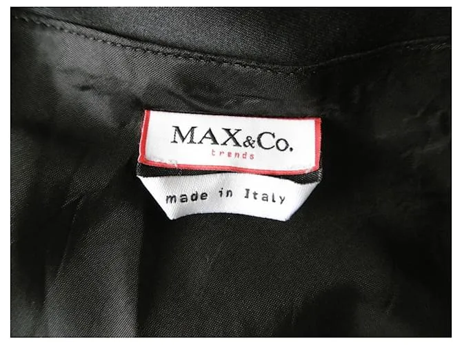 Max & Co Vestidos Negro 