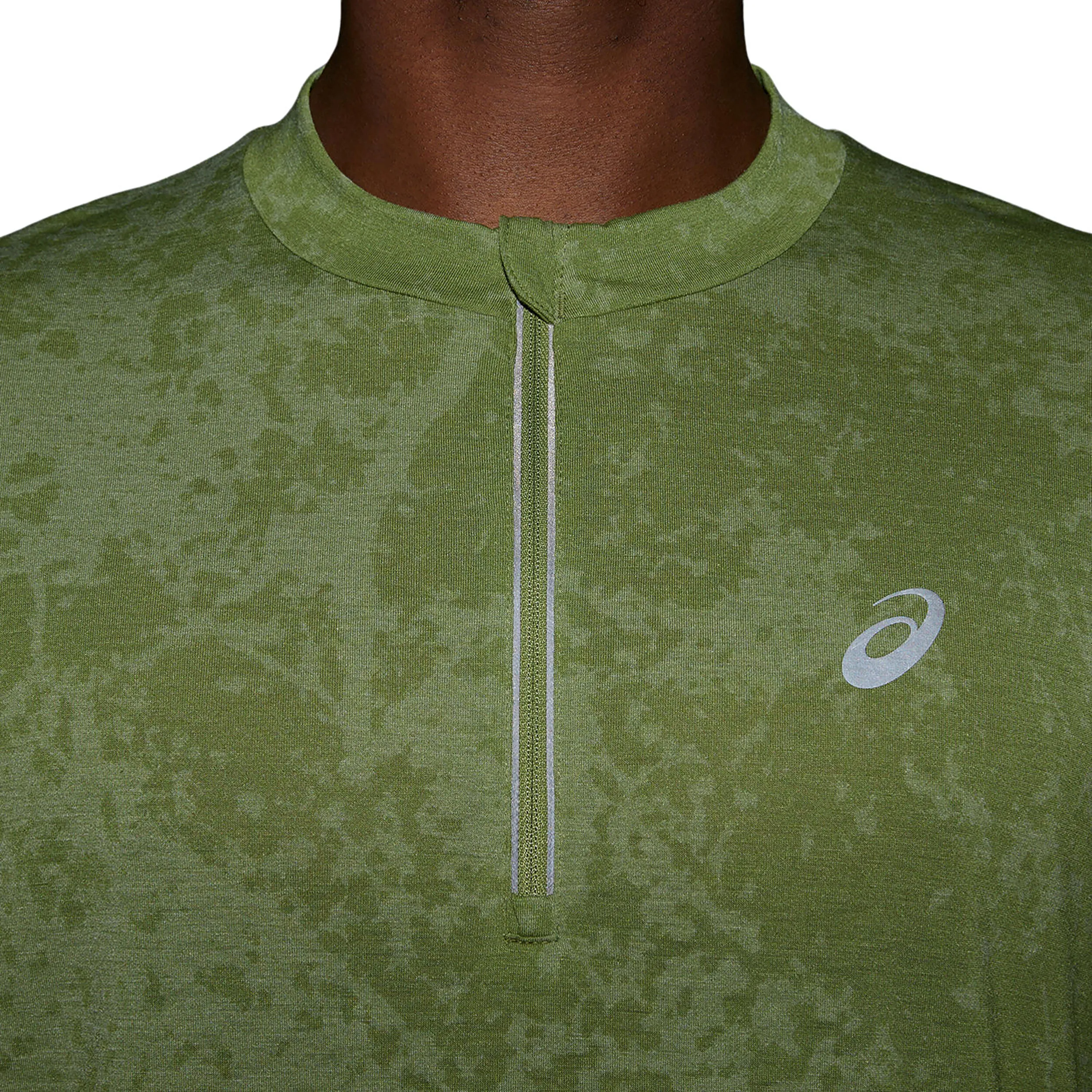 Metarun Half-Zip Pattern Camiseta De Running Hombres