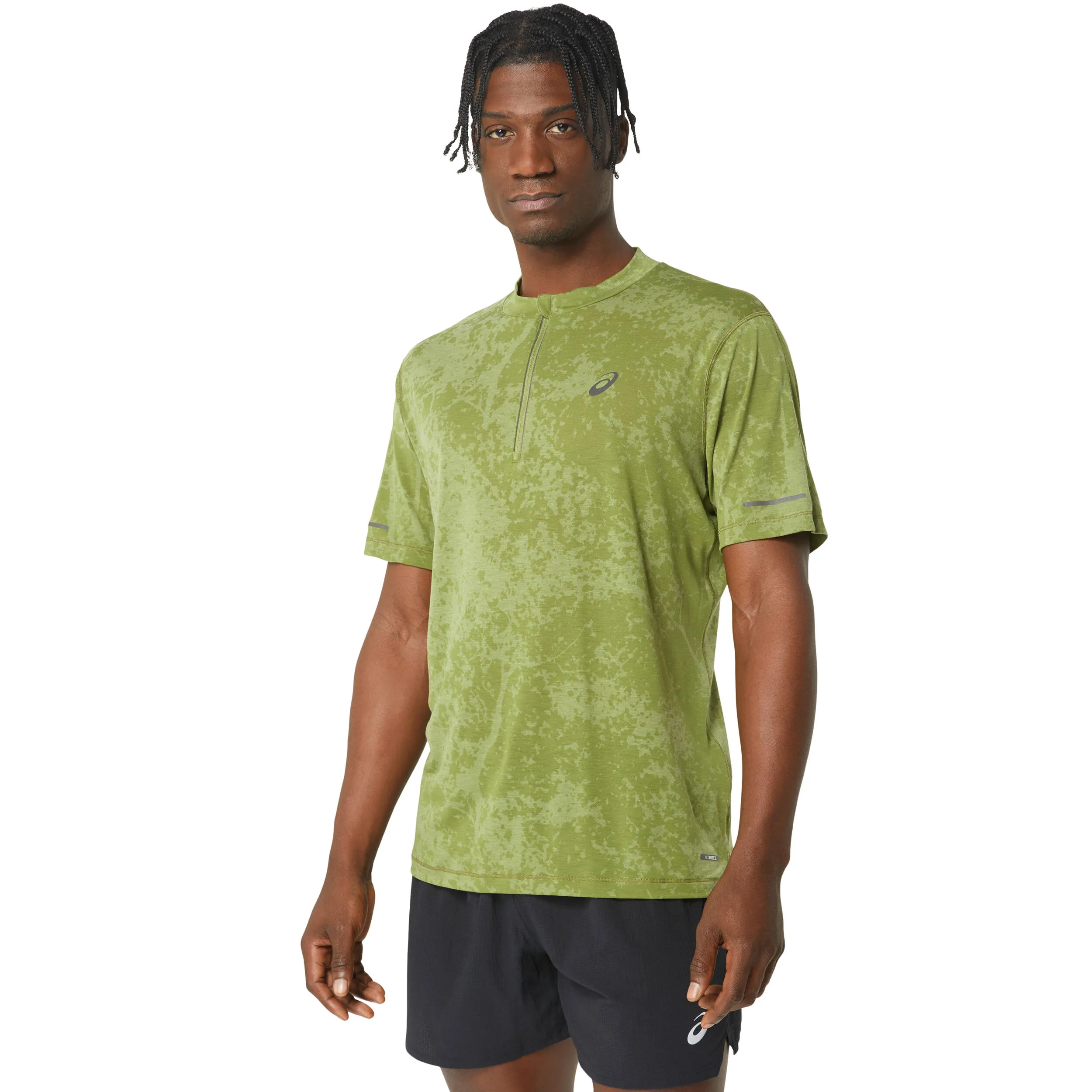 Metarun Half-Zip Pattern Camiseta De Running Hombres