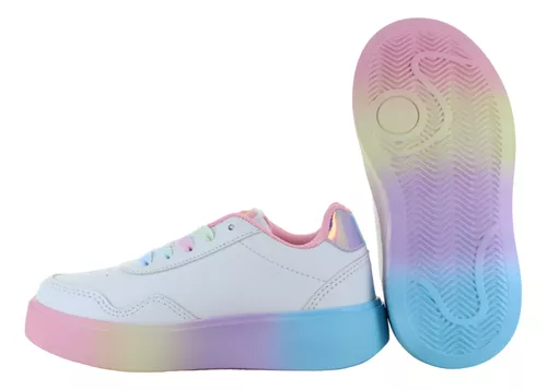 Miss Pink Tenis Sneakers Casual  Suela Multicolor Niña 87831