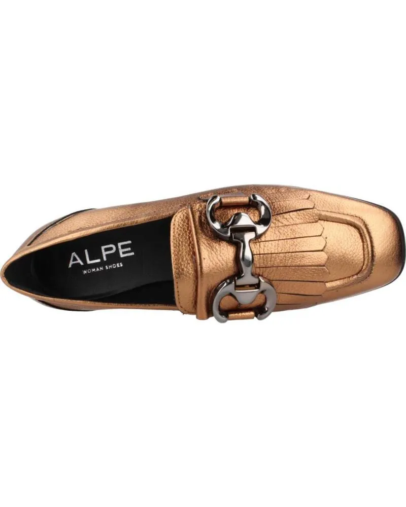 Mocasines de Mujer ALPE NEW ROMA BRONCE