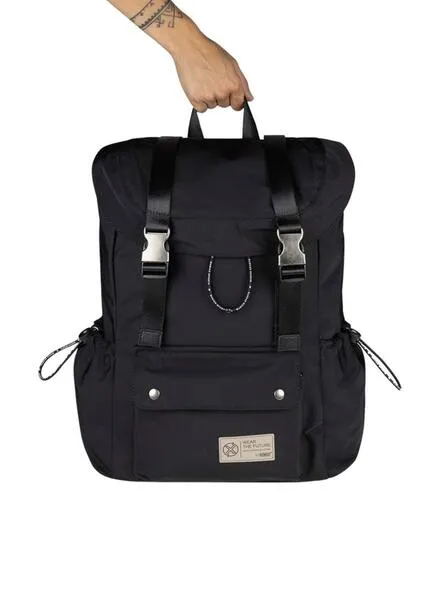 Mochila Munich Recycled 2.0 Negro Para Mujer