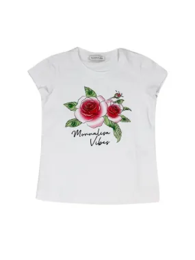 Monnalisa Camiseta - Blanco