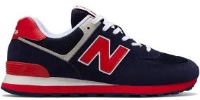 New Balance 574 Pigment Team Red