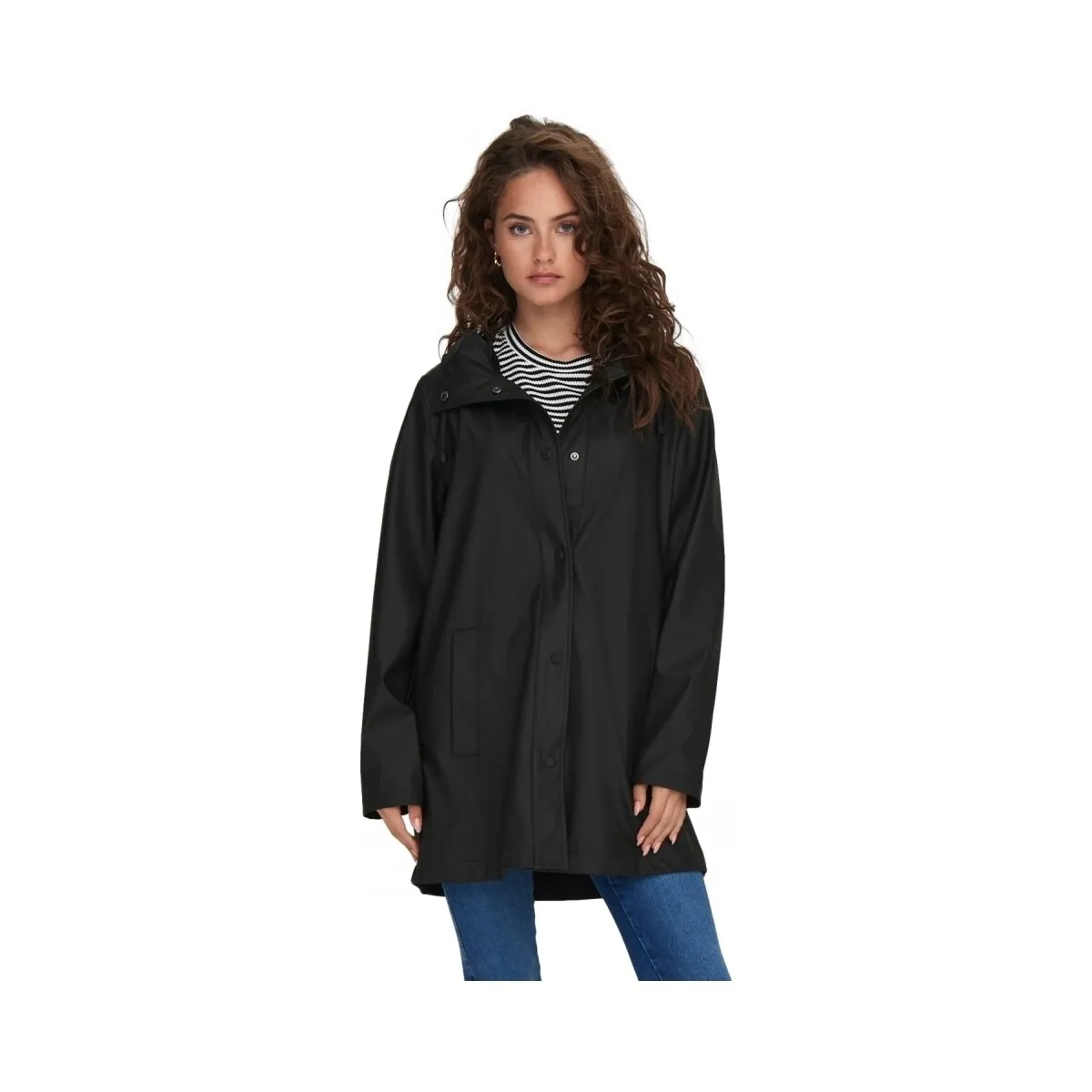 New Ellen Raincoat - Black