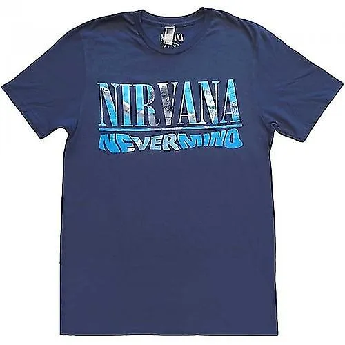 Nirvana Unisex Adult Nevermind Back Print camiseta