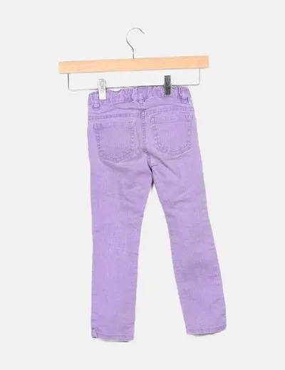 NoName Pantalón denim lila