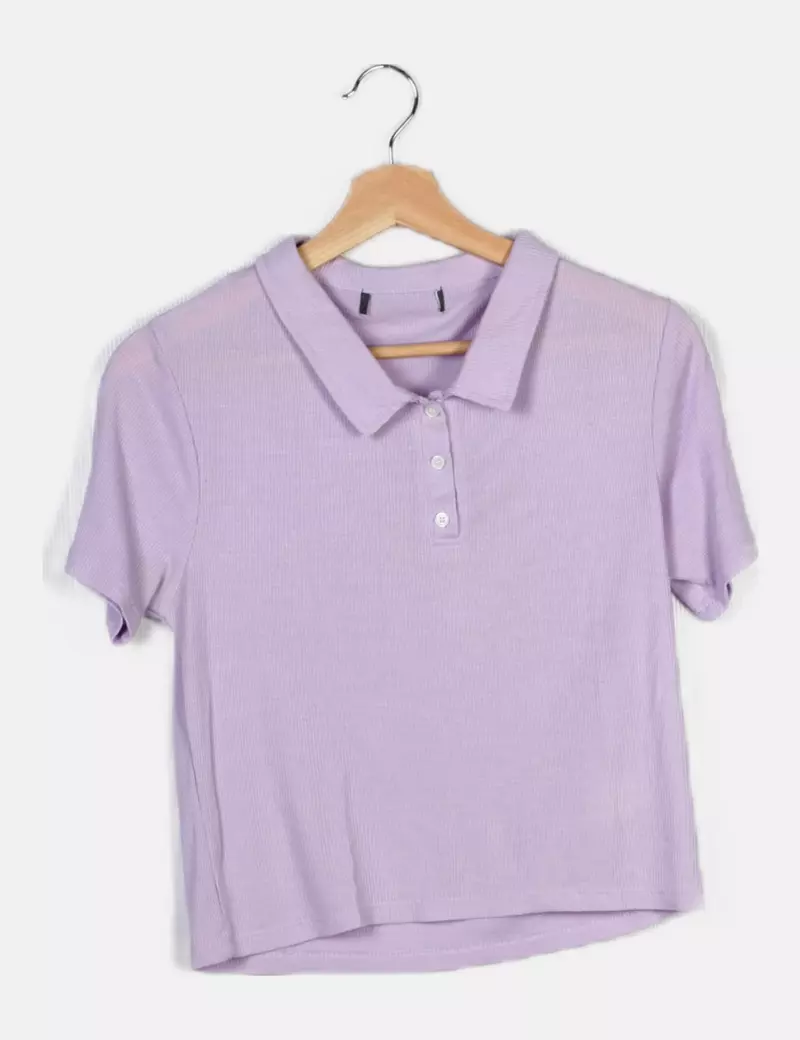 NoName Polo casual lila