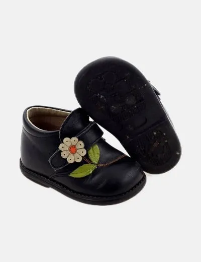 NoName Zapato azul marino flor