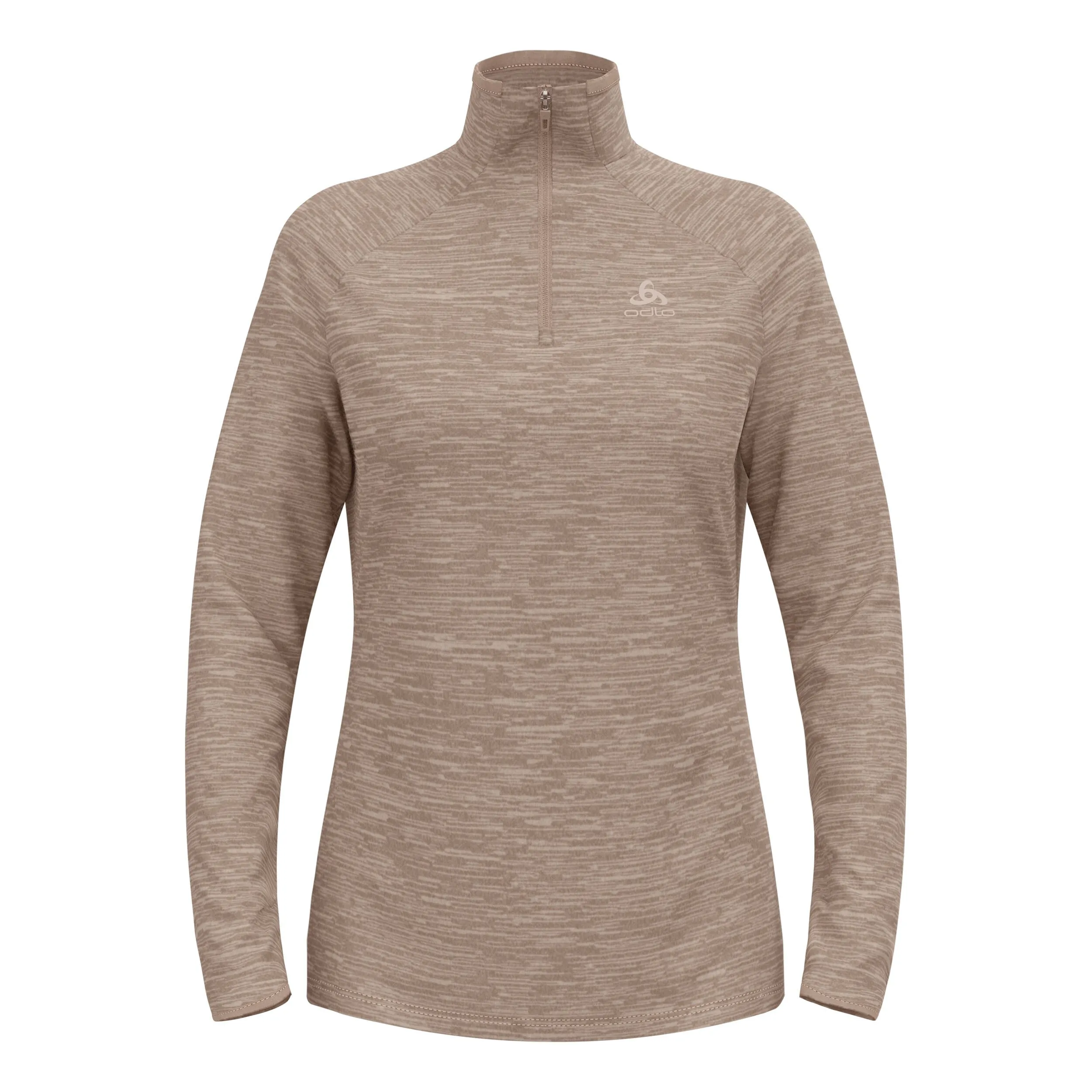 Odlo Essential Thermal Mid Layer 1/2 Zip Camiseta De Running Mujeres