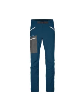 ORTOVOX Pantalones Cevedale Hombre Petrol Blue