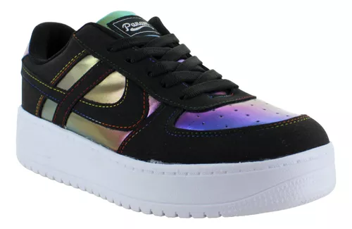 Panam Tenis Sneakers Urbano Casual Sport Skate Mujer 91453