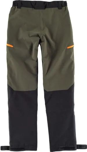 Pantalon impermeable combinado Verde Caza / Negro