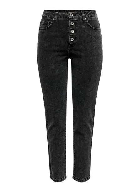 Pantalon Vaquero Only Emily Negro para Mujer