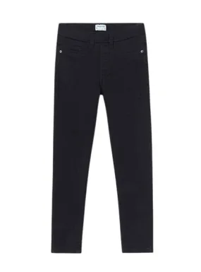 Pantalón Mayoral Cerrado Tejano Basic Negro Niña