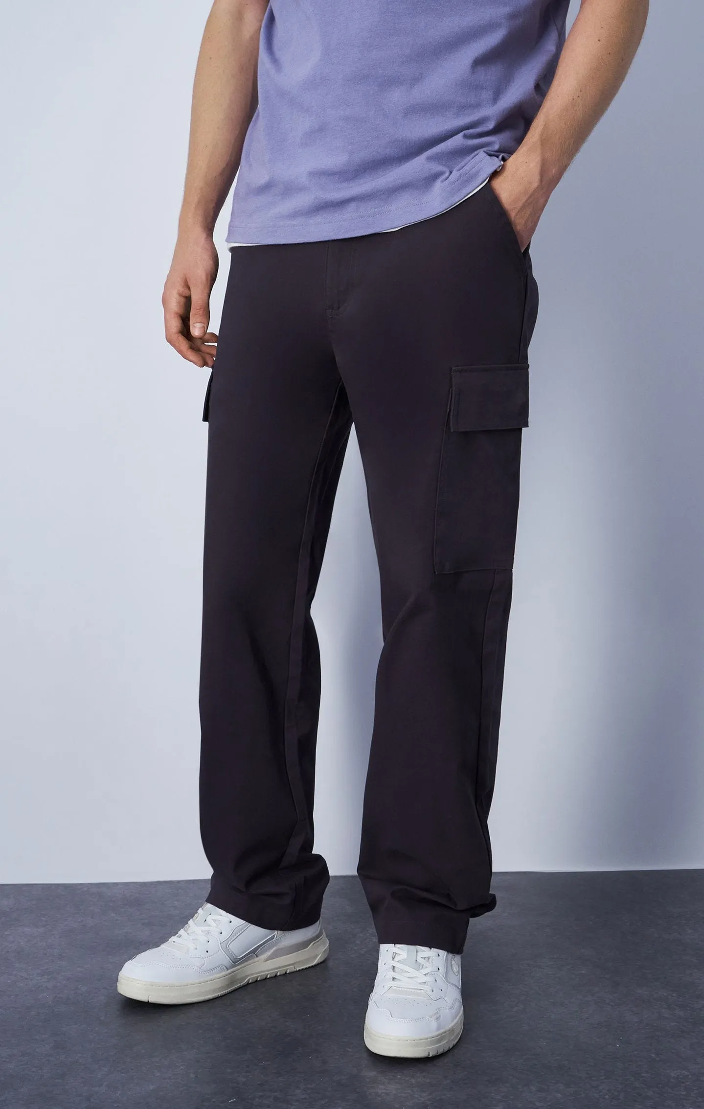 Pantalón tipo cargo de algodón orgánico Eco Future