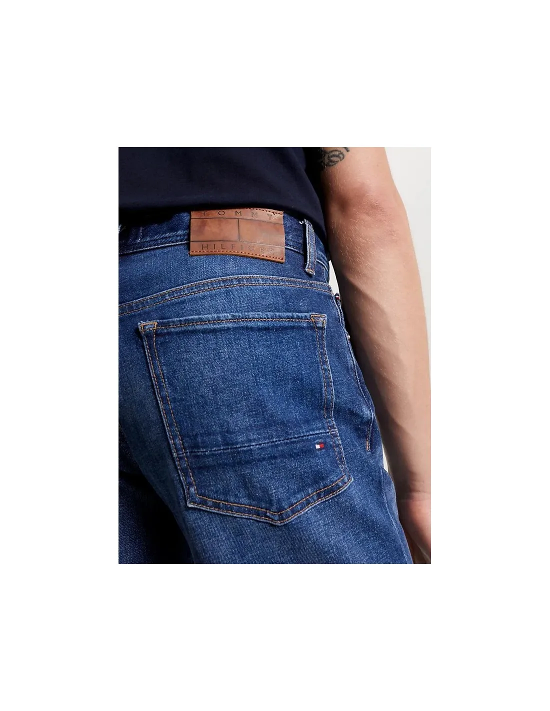 Pantalón vaquero corto Brooklyn de corte regular de Tommy Hilfiger