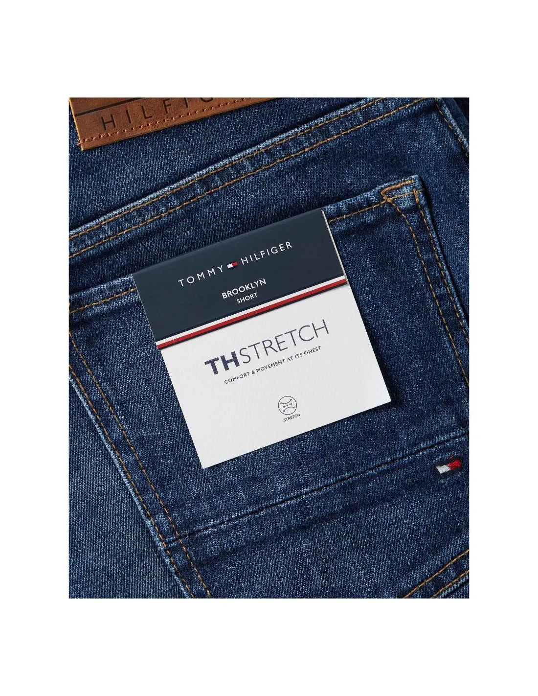 Pantalón vaquero corto Brooklyn de corte regular de Tommy Hilfiger