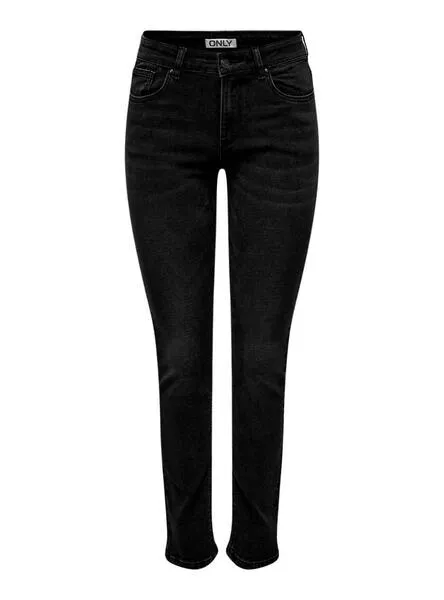 Pantalón Vaquero Only Sui Slim Negro para Mujer